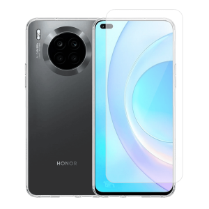 Διάφανη Θήκη + Γυαλί Προστασίας Οθόνης COSY για HONOR 50 Lite