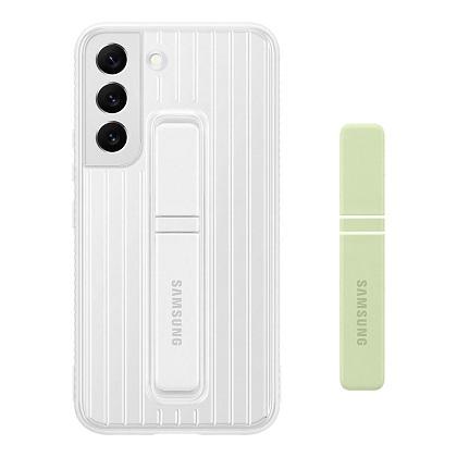Protective Standing Cover Case SAMSUNG Galaxy S22 with 2 Straps