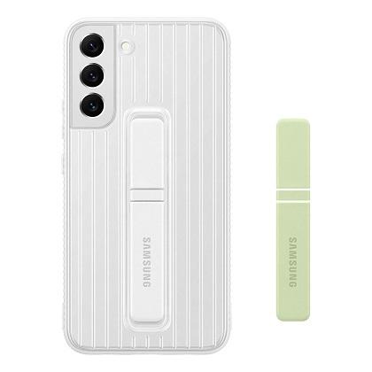 Protective Standing Cover Case SAMSUNG Galaxy S22 + with 2 Straps