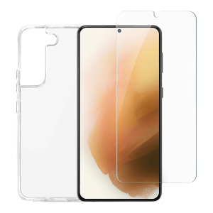 Διάφανη Θήκη + Γυαλί Προστασίας Οθόνης COSY για SAMSUNG Galaxy S22+