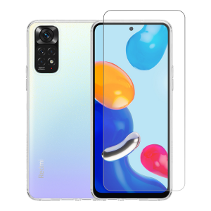 Διάφανη Θήκη + Γυαλί Προστασίας Οθόνης COSY για XIAOMI Redmi Note 11 4G/ 11s