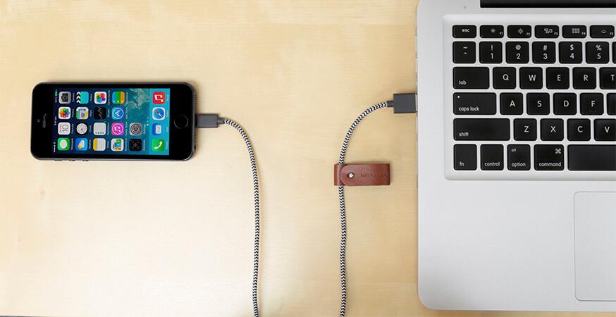 cable NATIVE UNION Belt USB-Α to Lightning