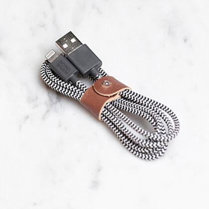NATIVE UNION Belt XL USB-A cable in Lightning 3 Meters