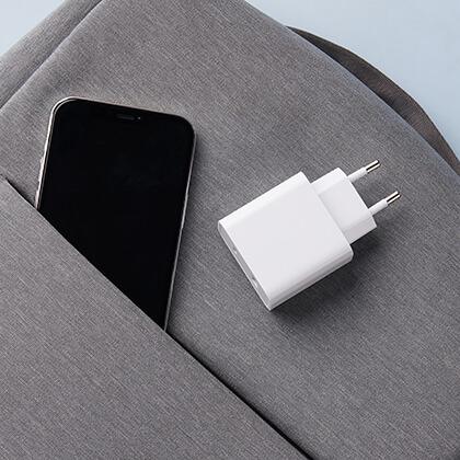 travel charger XIAOMI Dual USB Type-C + USB-A 33W 