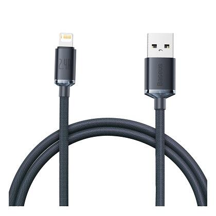 cable BASEUS Crystal Shine USB-A to Lightning 2.4A