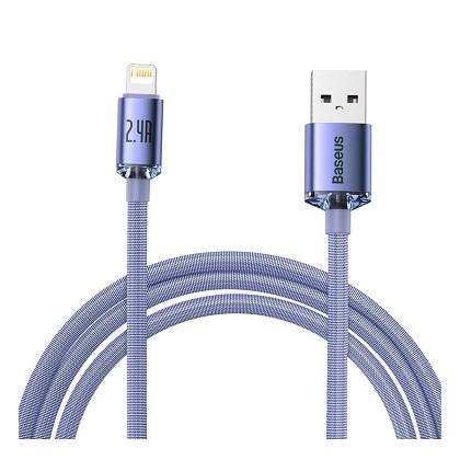 BASEUS Crystal Shine USB-A cable in Lightning 2.4A