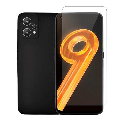 Matte Case + COSY Screen Protector Glass for Realme 9 4G