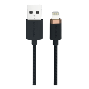 Καλώδιο DURACELL USB Type-Α σε Lightning 1 Μέτρο