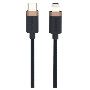 Καλώδιο DURACELL USB Type-C σε Lightning 1 Μέτρο