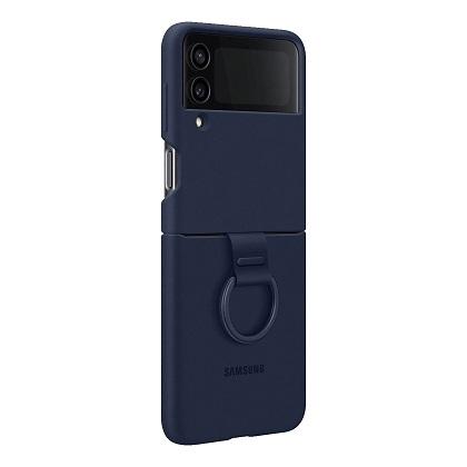 SAMSUNG Galaxy Z Flip 4 Silicone Case with Handle Ring