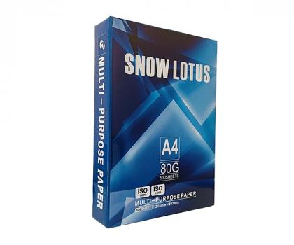 SNOW LOTUS Photocopier Paper A4 500 Sheets 80gr