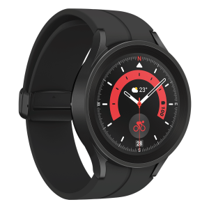 SAMSUNG Galaxy Watch5 Pro LTE 45mm Titanium Μαύρο Smartwatch