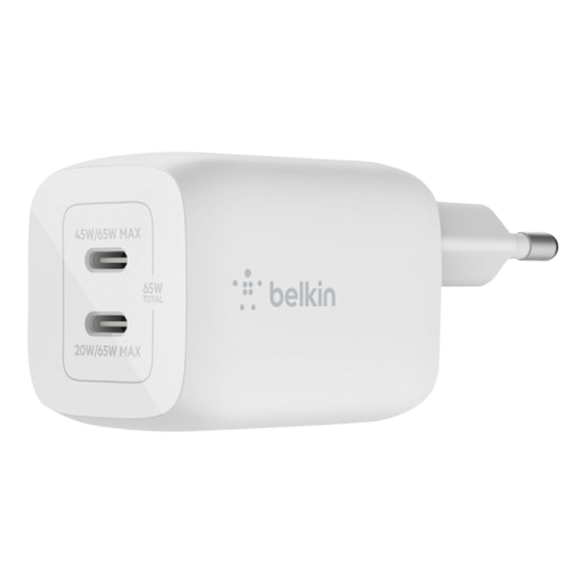 Φορτιστής Ταξιδίου BELKIN Boost Charge Dual USB-C με PPS 65W