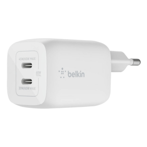 Φορτιστής Ταξιδίου BELKIN Boost Charge Dual USB-C με PPS 65W