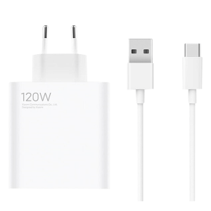 Φορτιστής Ταξιδίου XIAOMI 120W + Καλώδιο USB Type-Α σε USB Type-C