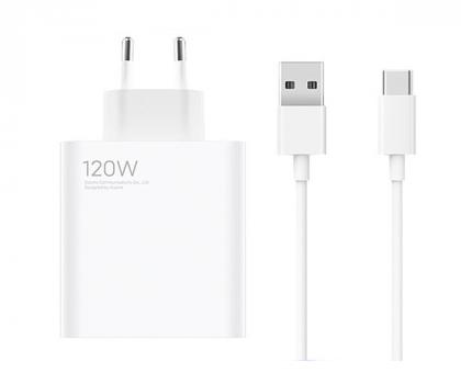 travel charger XIAOMI 120W + cable USB Type-Α σε USB Type-C