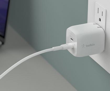 Travel Charger BELKIN Boost Charge Dual USB-C with PPS 45W