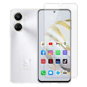 Διάφανη Θήκη + Γυαλί Προστασίας Οθόνης COSY για HUAWEI Nova 10 SE