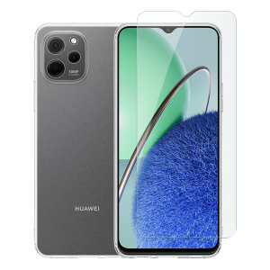 Διάφανη Θήκη + Γυαλί Προστασίας Οθόνης COSY για HUAWEI Nova Y61