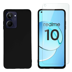 Θήκη Matte + Γυαλί Προστασίας Οθόνης COSY για Realme 10 4G