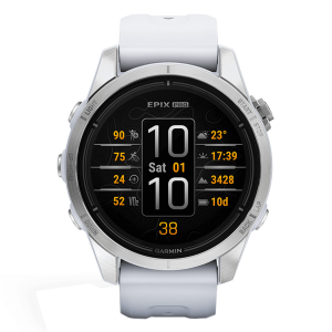 GARMIN epix Pro 42mm Silver Whitestone Smartwatch