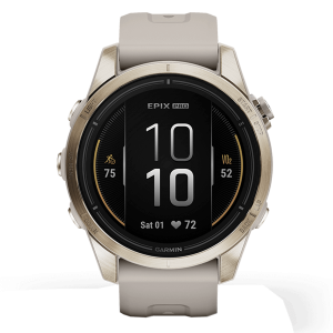GARMIN epix Pro Sapphire 42mm Soft Gold Light Sand Smartwatch
