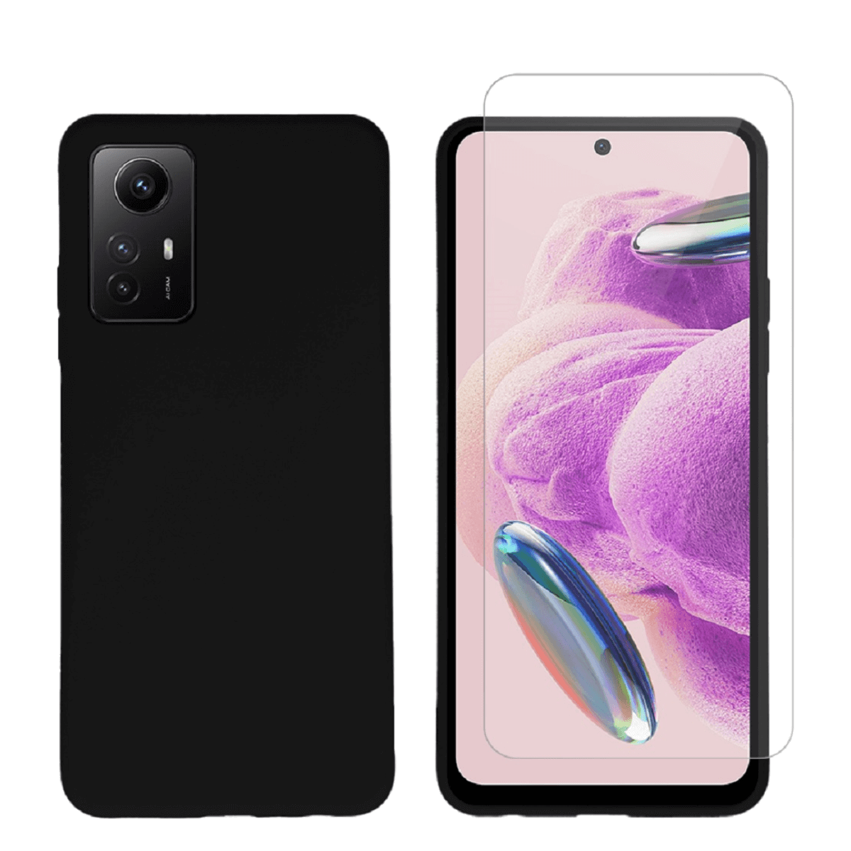 Θήκη Matte + Γυαλί Προστασίας Οθόνης COSY για XIAOMI Redmi Note 12S