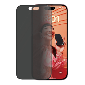 Γυαλί Προστασίας Οθόνης με Πλαίσιο PANZERGLASS Ultra - Wide Fit Privacy για iPhone 15