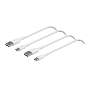 Καλώδιο BELKIN Boost Charge Braided USB Type-Α σε USB Type-C 1 Μέτρο (2 Τεμάχια)