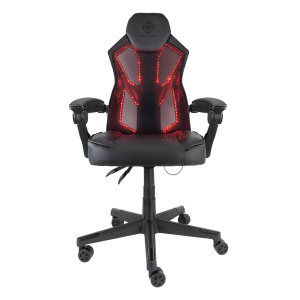 Καρέκλα Gaming DELTACO GAM-086 με Εφέ Φωτισμού RGB