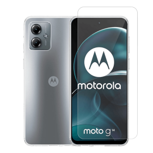 CASE COSY MOTOROLA G14 4G TPU+TEMP GLASS
