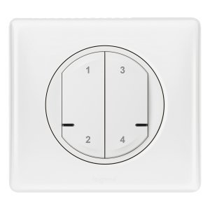 LEGRAND Celiane Ασύρματος Διακόπτης 4 Σεναρίων with Netatmo