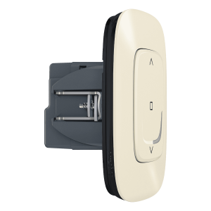 LEGRAND Valena Allure Συνδεδεμένος Τοπικός Διακόπτης Ρολών με Ουδέτερο with Netatmo Ivory