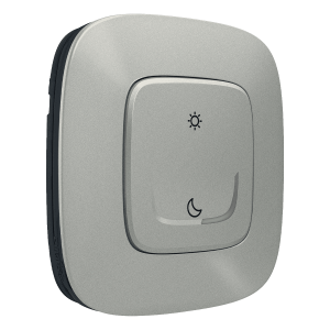 LEGRAND Valena Allure Ασύρματος Διακόπτης Αφύπνισης/ Ύπνου with Netatmo Aluminium