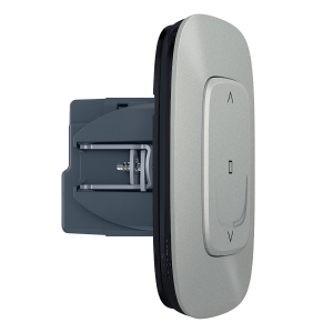 LEGRAND Valena Allure Ασύρματος Διακόπτης Ρολών with Netatmo Aluminium
