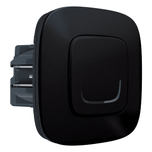 LEGRAND Valena Allure Ασύρματος Διακόπτης On/ Off with Netatmo Black