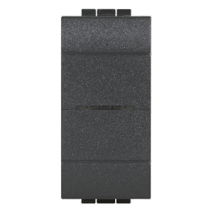 LEGRAND LivingLight Συνδεδεμένος Διακόπτης Dimmer με Ουδέτερο with Netatmo 150W 1 στοιχείου Graphite