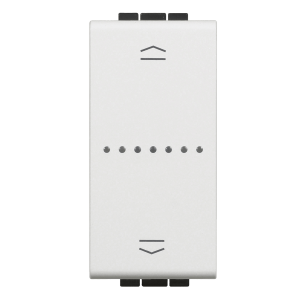 LEGRAND LivingLight Συνδεδεμένος Διακόπτης Ρολών with Netatmo White