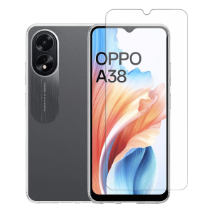 Διάφανη Θήκη + Γυαλί Προστασίας Οθόνης COSY για OPPO A38 4G