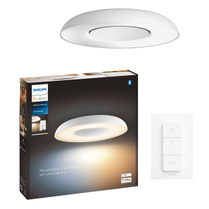 PHILIPS Hue White Ambiance Έξυπνο Φωτιστικό Οροφής Still + Philips Hue Bridge + Διακόπτης Dimmer