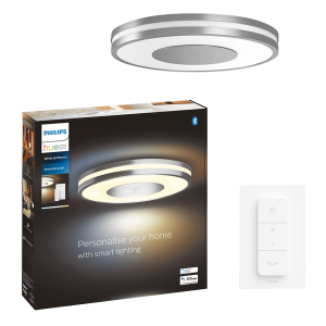 PHILIPS Hue White Ambiance Έξυπνο Φωτιστικό Οροφής Being Αluminium+ Philips Hue Bridge + Διακόπτης Dimmer
