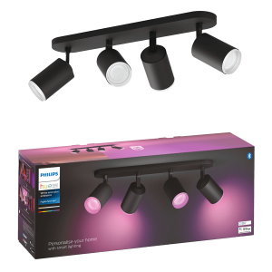 PHILIPS Hue White & Color Ambiance Fugato Τετραπλό Σποτ