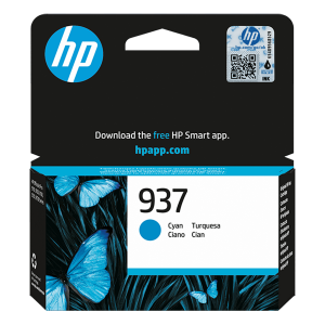 HP 937 Δοχείο Μελάνης Κυανό