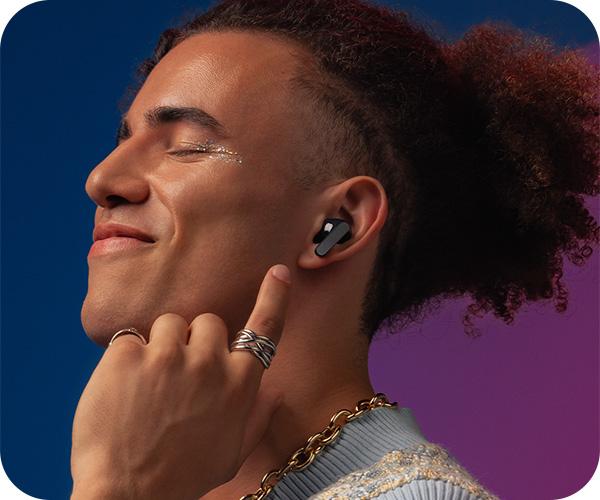 Earbuds motorola moto buds microphone