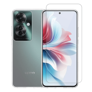Διάφανη Θήκη + Γυαλί Προστασίας Οθόνης COSY για OPPO Reno11 F 5G