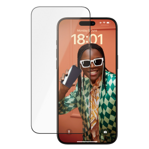 Γυαλί Προστασίας Οθόνης PANZERGLASS Ceramic Protection Ultra - Wide Fit για iPhone 15 Pro Max