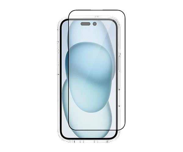 Screen Protection Glass with Frame for iPhone 16