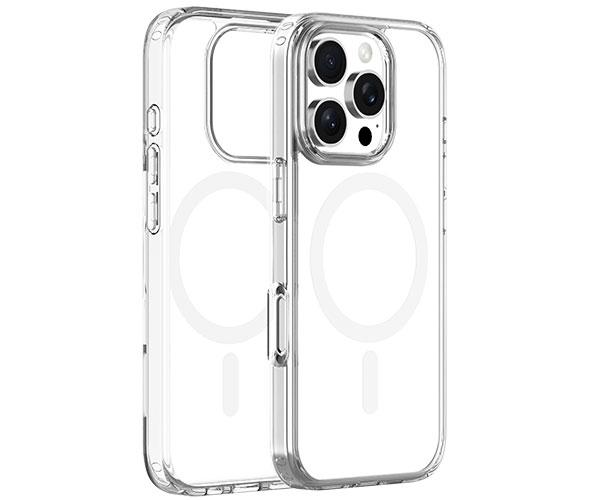 Transparent COZY Hybrid MagSafe Case for iPhone 16 Pro Max