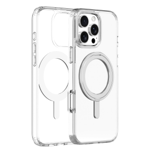 Διάφανη Θήκη COSY Hybrid MagSafe με Βάση Στερέωσης για iPhone 16 Pro Max