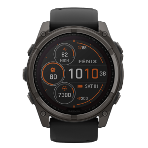 GARMIN fenix 8 51mm Solar Sapphire Titanium Smartwatch